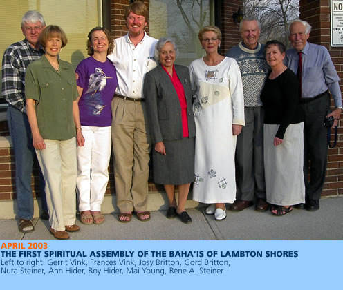 First Spiritual Assembly of Lambton Shores