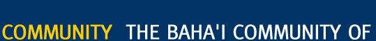 The Baha'i Community of